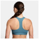 Nike Γυναικείο μπουστάκι Swoosh Medium-Support Padded Sports Bra